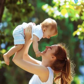 赤ちゃんとママ